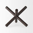 Mercana Astericks Brown Metal Decor Object