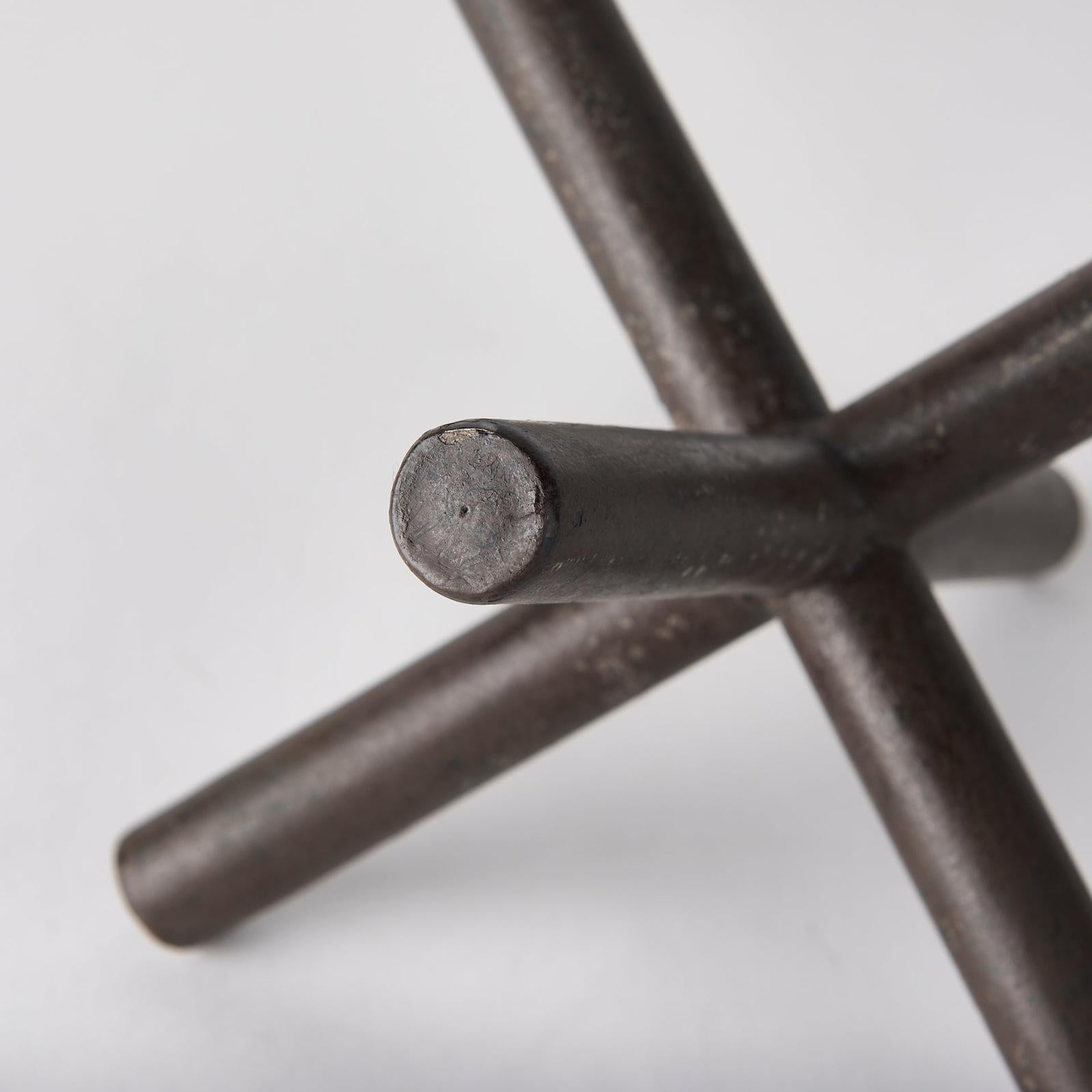 Mercana Astericks Brown Metal Decor Object