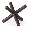 Mercana Astericks Brown Metal Decor Object