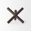 Mercana Astericks Brown Metal Decor Object