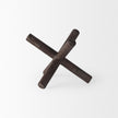 Mercana Astericks Brown Metal Decor Object