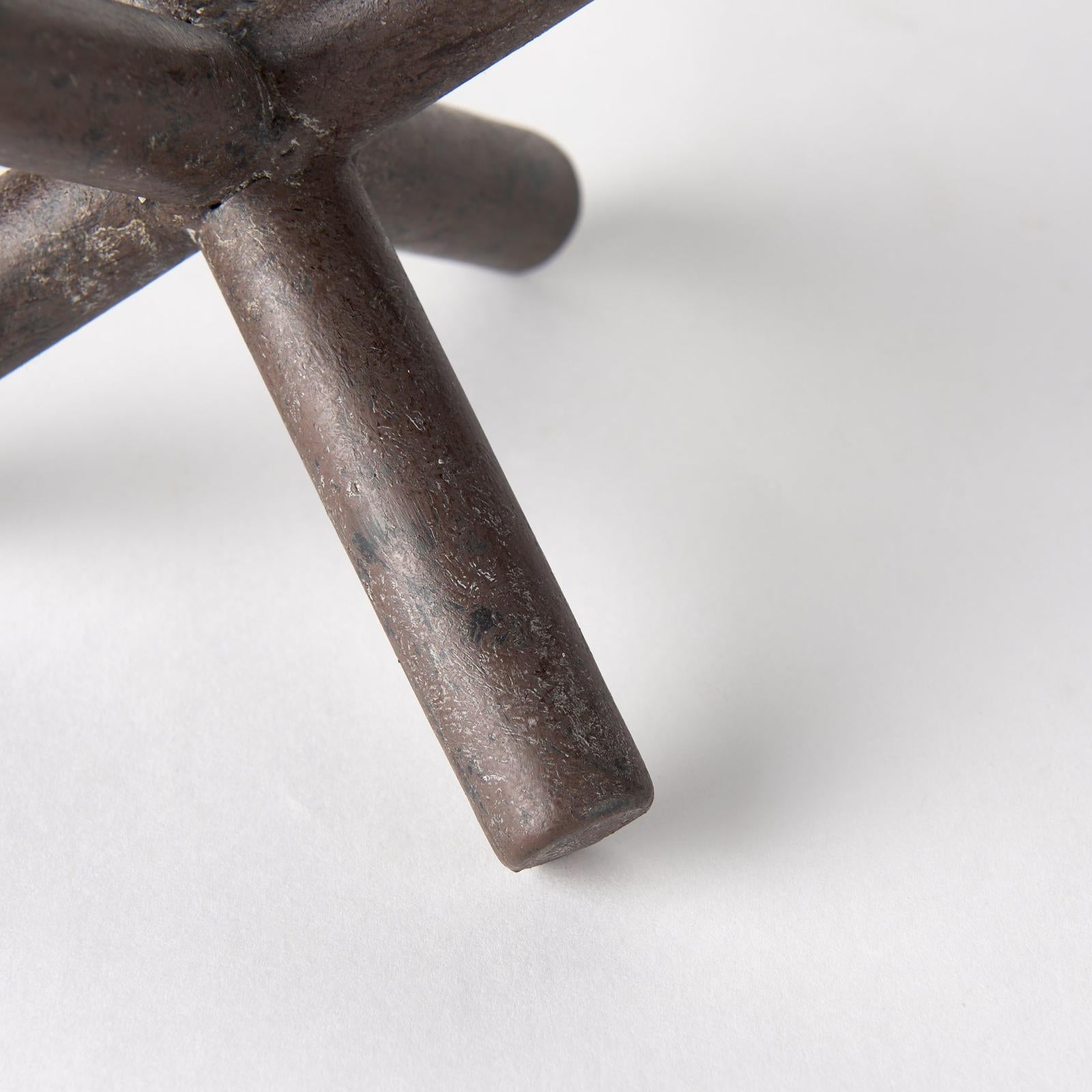Mercana Astericks Brown Metal Decor Object