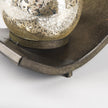 Mercana Lux Copper Metal Five Hurricane Glass Holder Table Candle Holder Clearance