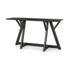 Mercana Jennings Dark Brown Wood Console Table