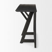 Mercana Jennings Dark Brown Wood Console Table