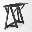 Mercana Jennings Dark Brown Wood Console Table