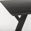 Mercana Jennings Dark Brown Wood Console Table