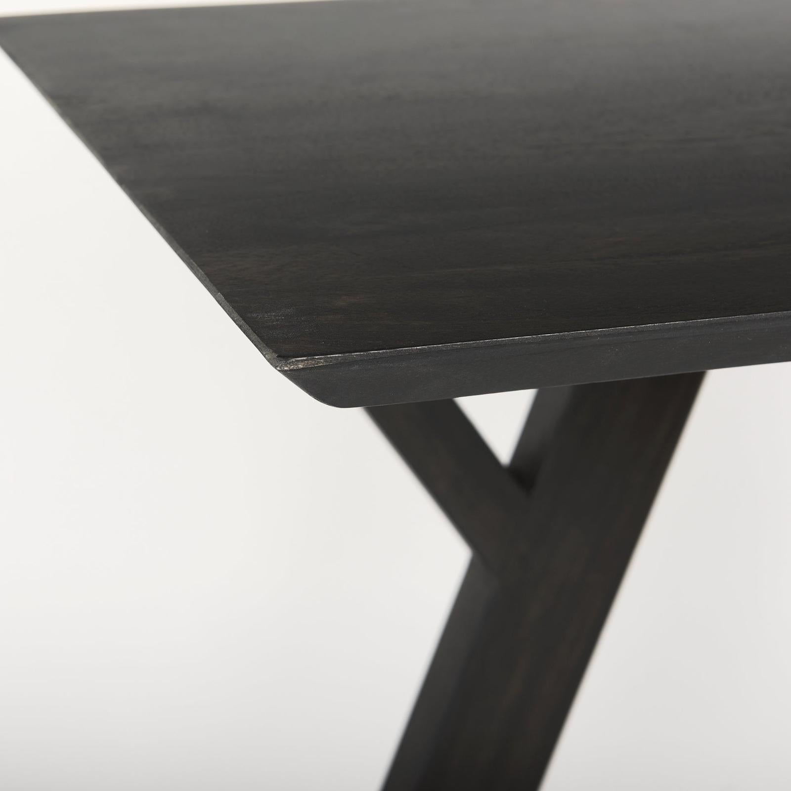 Mercana Jennings Dark Brown Wood Console Table