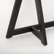 Mercana Jennings Dark Brown Wood Console Table