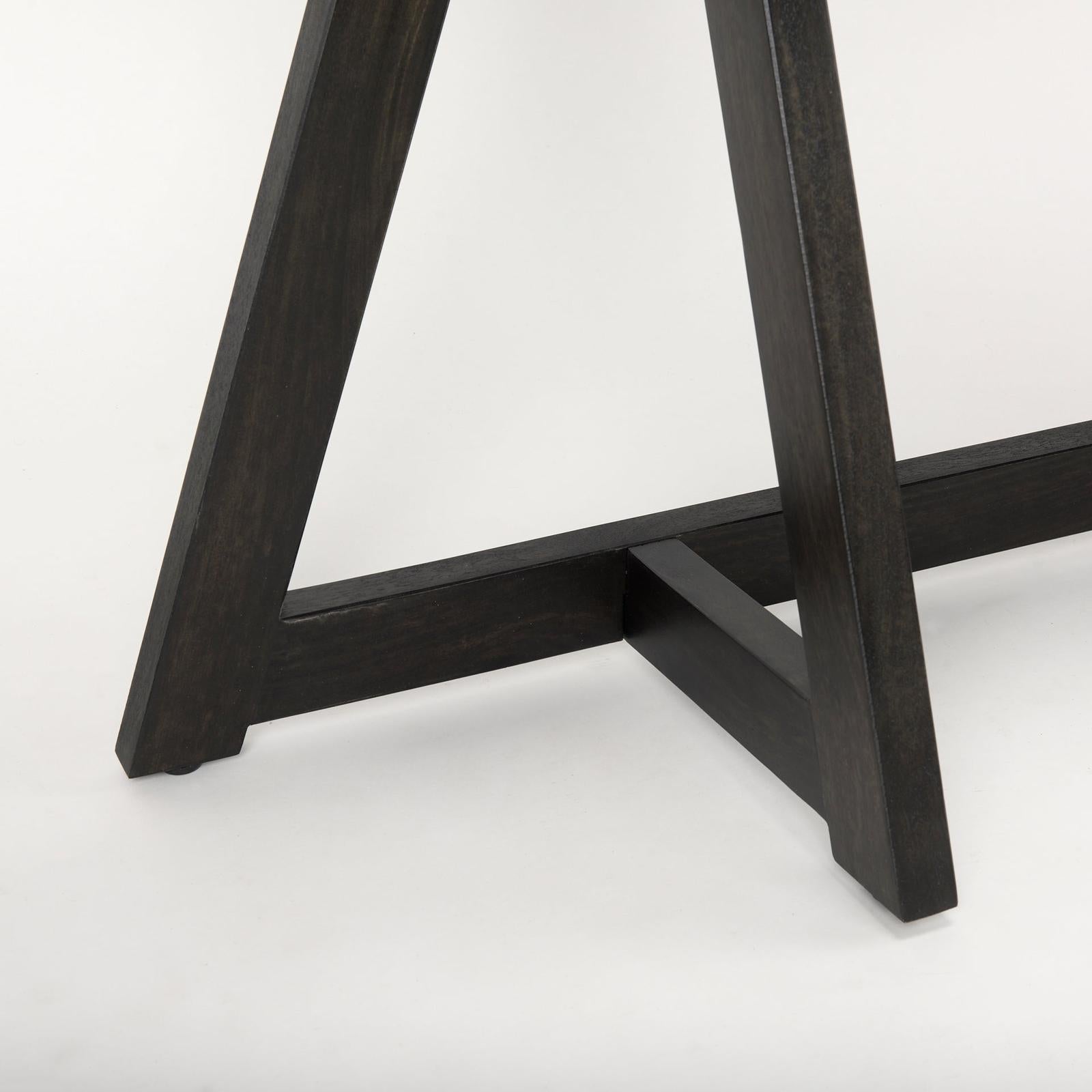 Mercana Jennings Dark Brown Wood Console Table