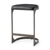 Mercana Tyson Leather W/ Metal Frame Counter Stool