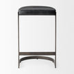 Mercana Tyson Leather W/ Metal Frame Counter Stool