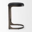 Mercana Tyson Leather W/ Metal Frame Counter Stool