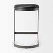 Mercana Tyson Leather W/ Metal Frame Counter Stool