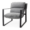 Mercana Guilia Metal Frame Sling Accent Chair Clearance