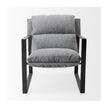 Mercana Guilia Metal Frame Sling Accent Chair Clearance