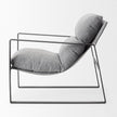 Mercana Guilia Metal Frame Sling Accent Chair Clearance