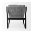 Mercana Guilia Metal Frame Sling Accent Chair Clearance