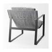 Mercana Guilia Metal Frame Sling Accent Chair Clearance