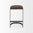 Mercana Tyson Brown/Gray Suede W/ Metal Frame Counter Stool Clearance