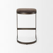 Mercana Tyson Brown/Gray Suede W/ Metal Frame Counter Stool Clearance