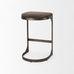 Mercana Tyson Brown/Gray Suede W/ Metal Frame Counter Stool Clearance