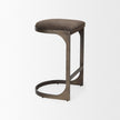 Mercana Tyson Brown/Gray Suede W/ Metal Frame Counter Stool Clearance