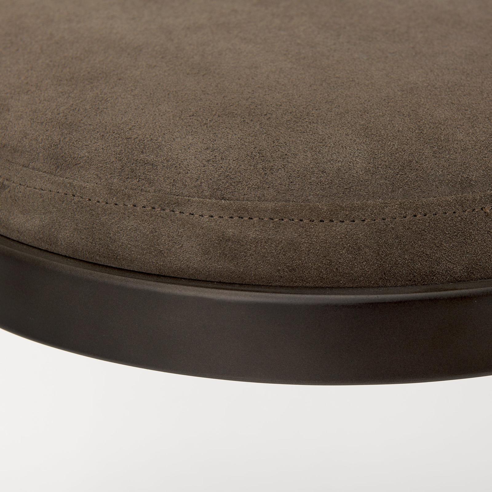 Mercana Tyson Brown/Gray Suede W/ Metal Frame Bar Stool Clearance
