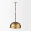 Mercana Karina Round Hammered Metal Dome Pendant Light