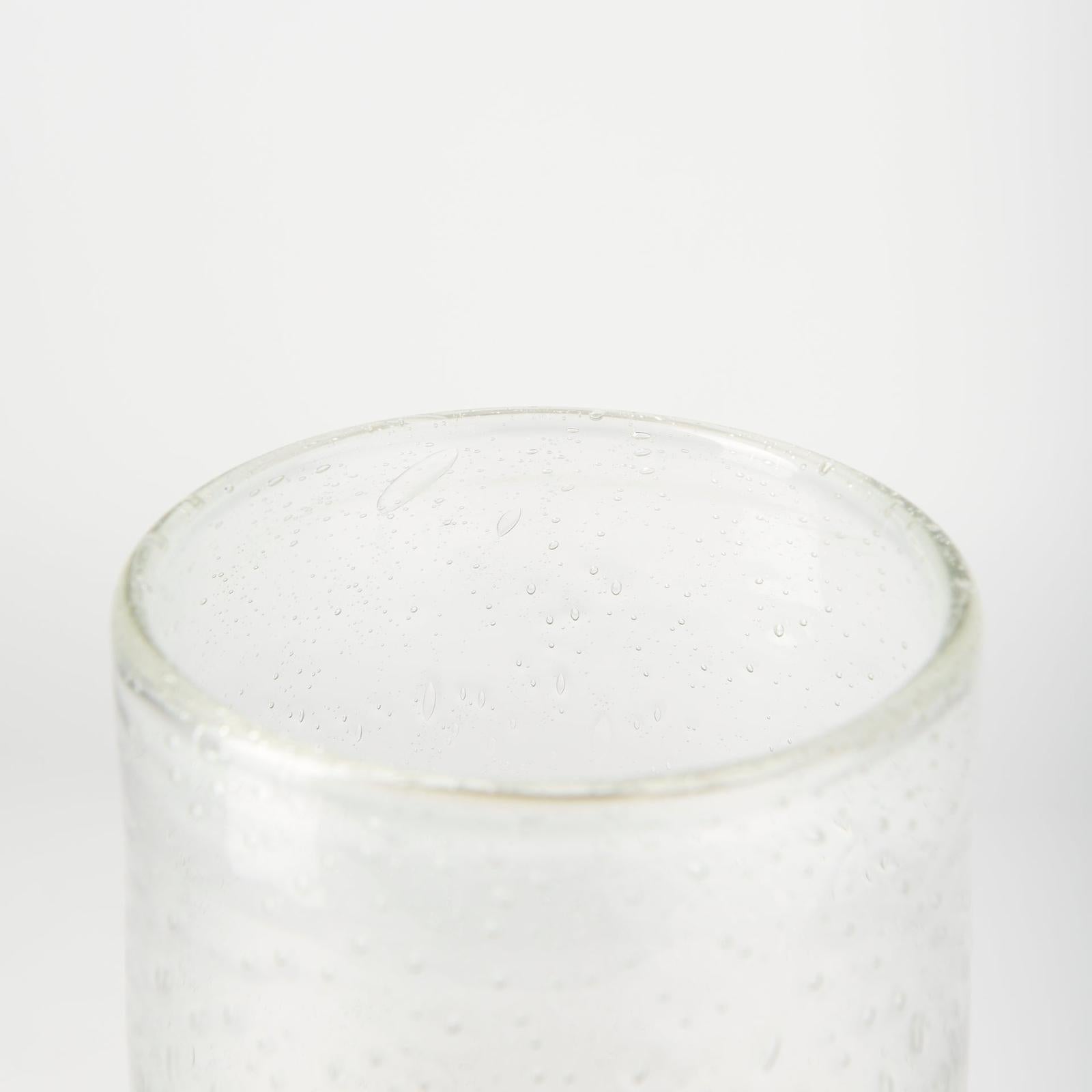 Mercana Adriatic Brushed Gold Metal Glass Vase