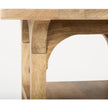 Mercana Candace Light Wood Bridge Accent Table