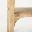 Mercana Candace Light Wood Bridge Accent Table