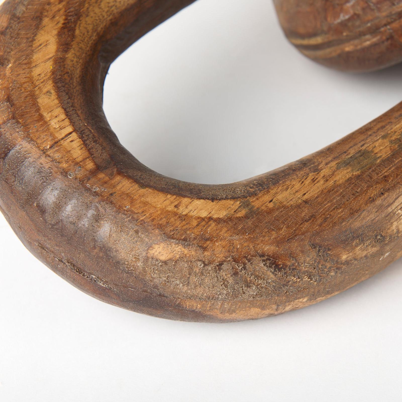 Mercana Tayla Large Wood Chain Link