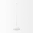 Mercana Juniper Round White Dome Pendant Light