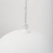 Mercana Juniper Round White Dome Pendant Light
