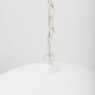 Mercana Juniper Round White Dome Pendant Light