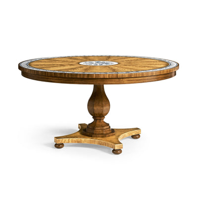 Jonathan Charles Vermeer Round Pedestal Dining Table