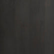 Mercana Divina Black-Brown Wood w/ White Marble Top and Black Metal Base Accent Cabinet