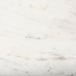 Mercana Lorlei Marble Top w/ Gray Iron Base Console Table