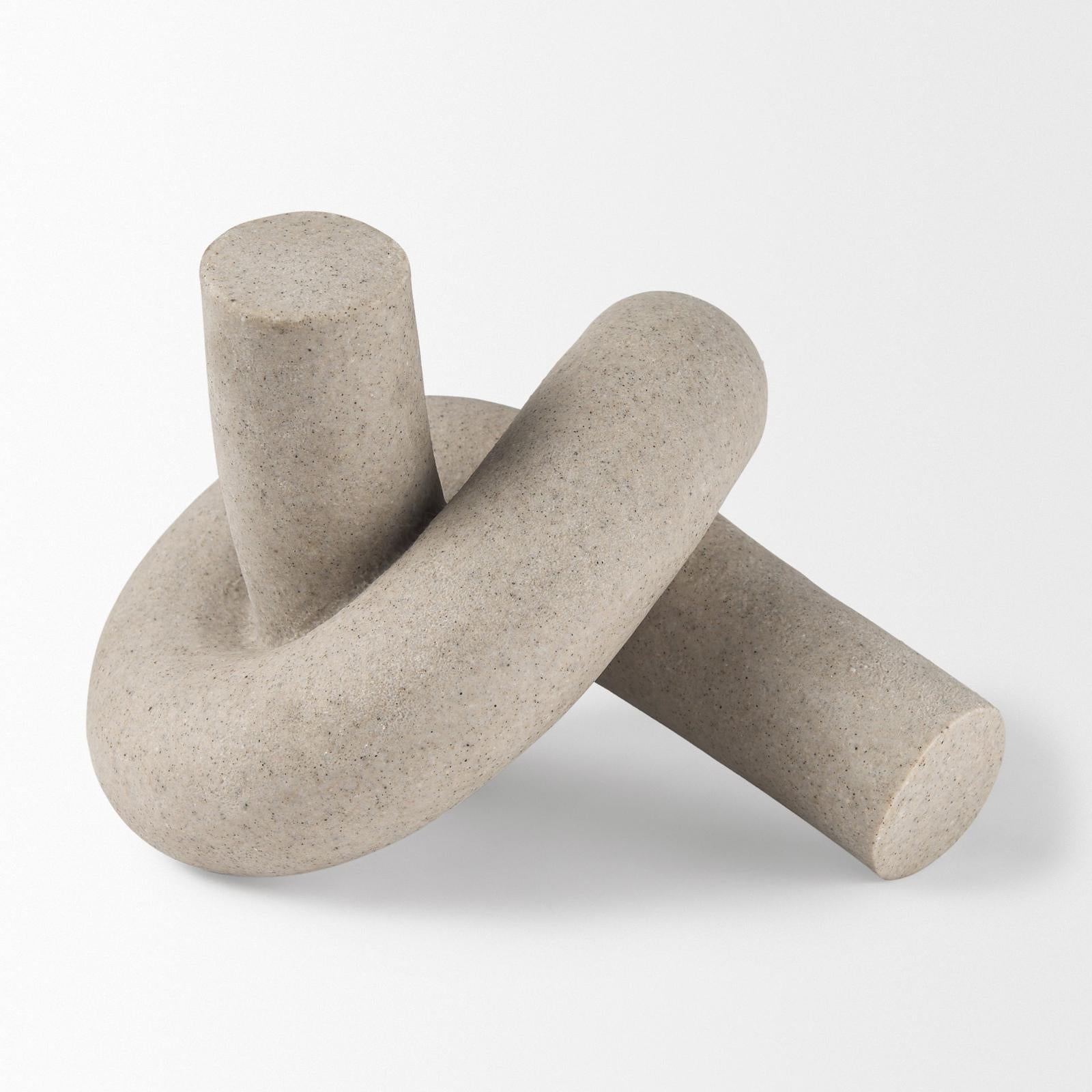Mercana Otto Resin Knot Sculpture Decorative Object