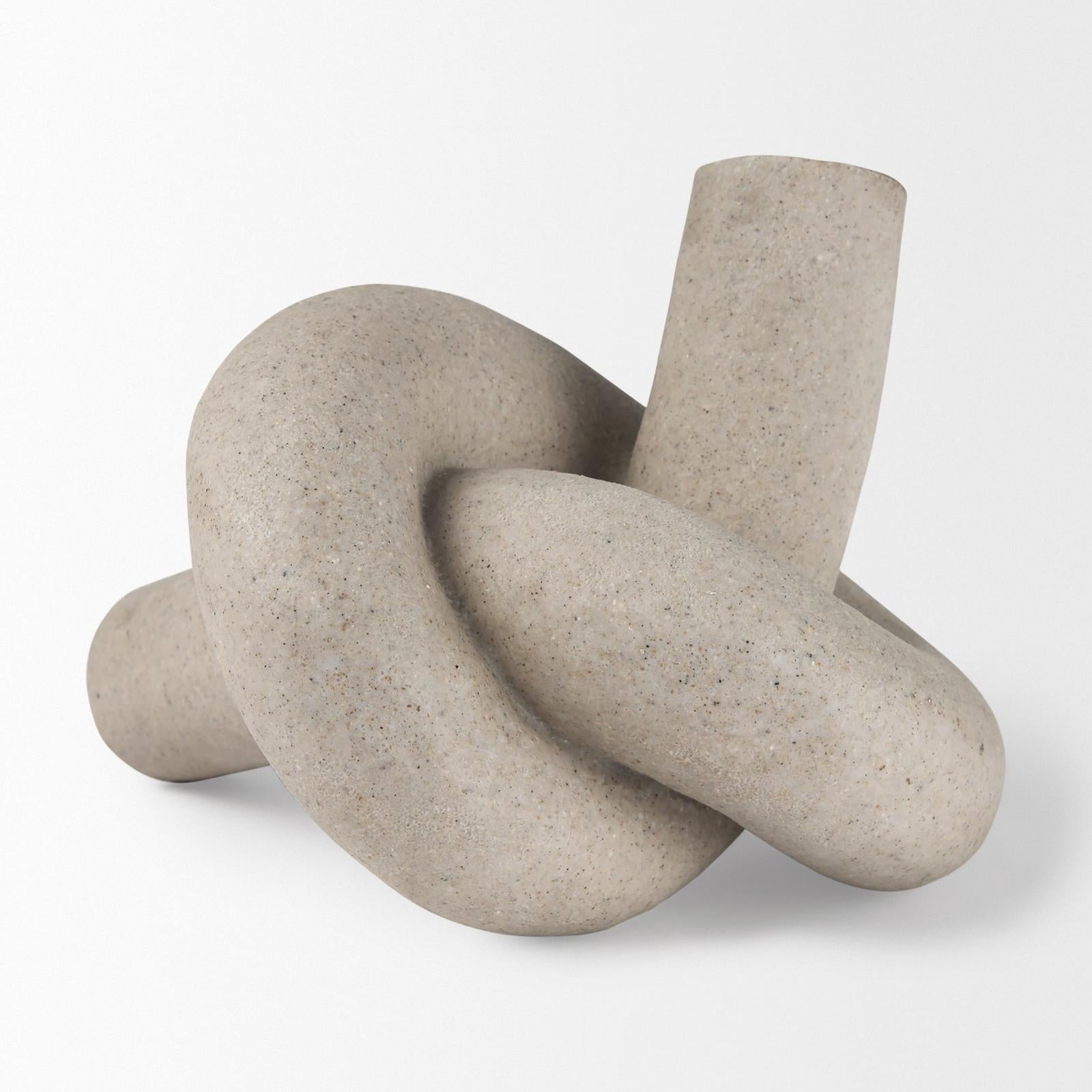 Mercana Otto Resin Knot Sculpture Decorative Object