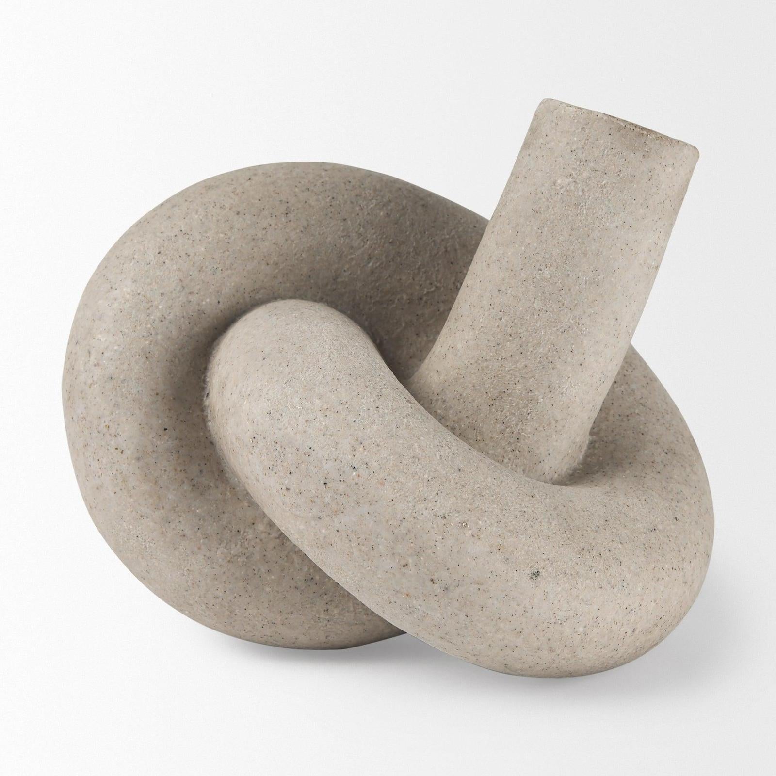 Mercana Otto Resin Knot Sculpture Decorative Object