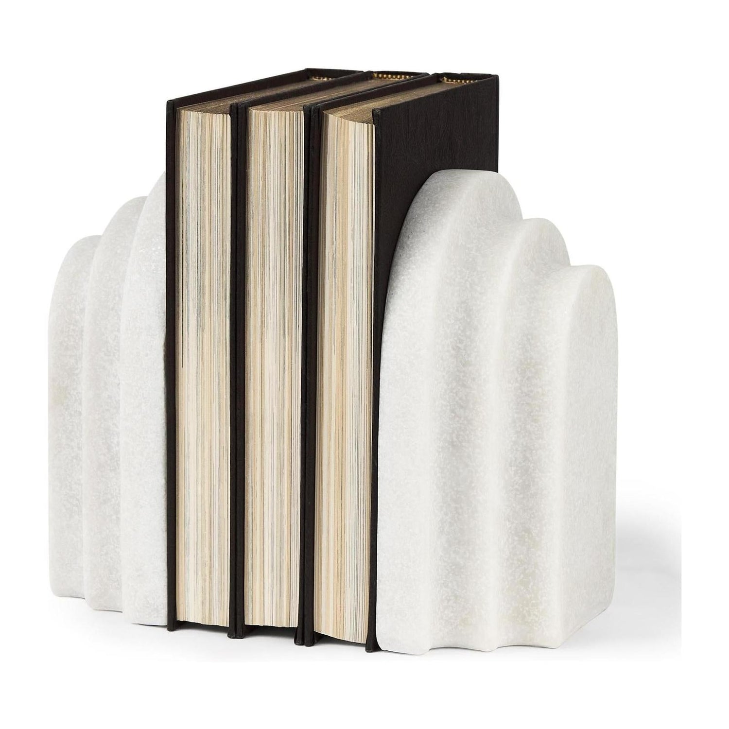 Mercana Empire Resin Arc Book End Set