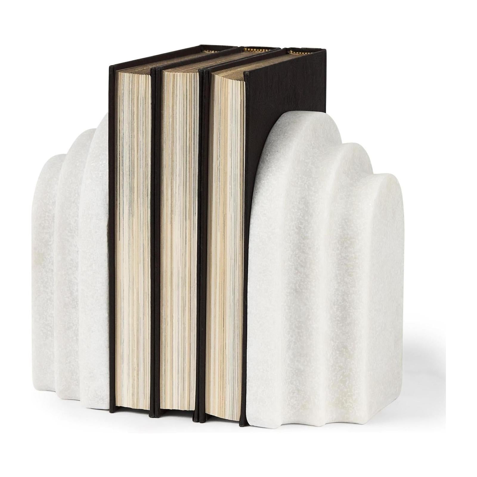 Mercana Empire Resin Arc Book End Set