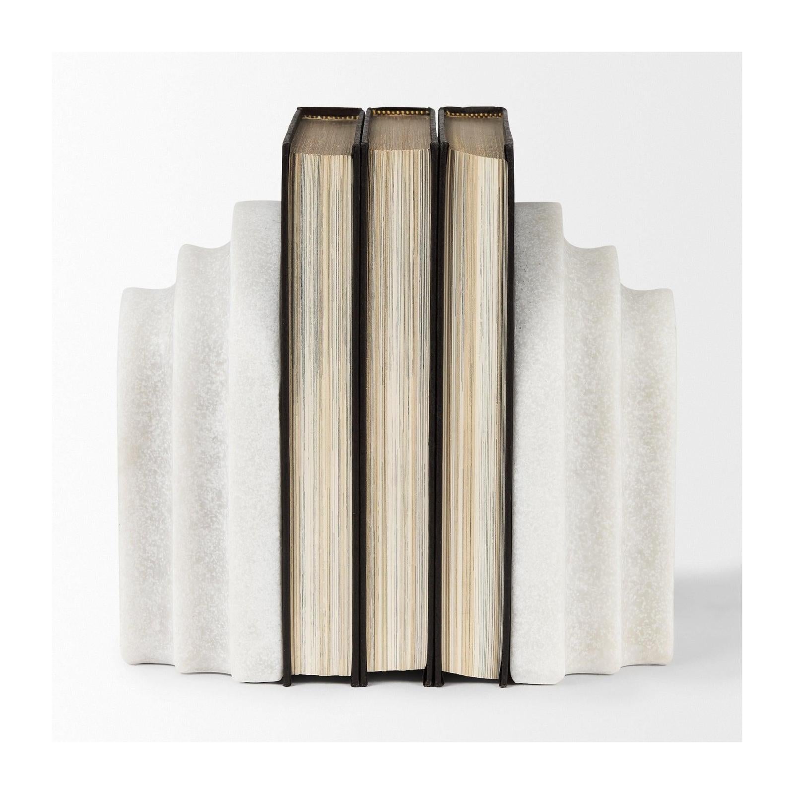 Mercana Empire Resin Arc Book End Set