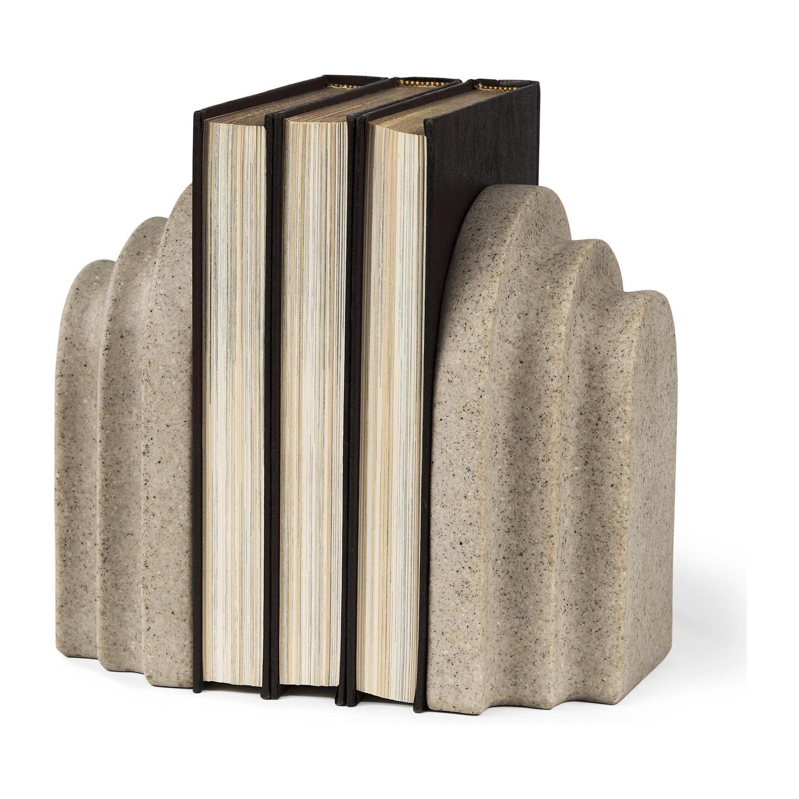 Mercana Empire Resin Arc Book End Set