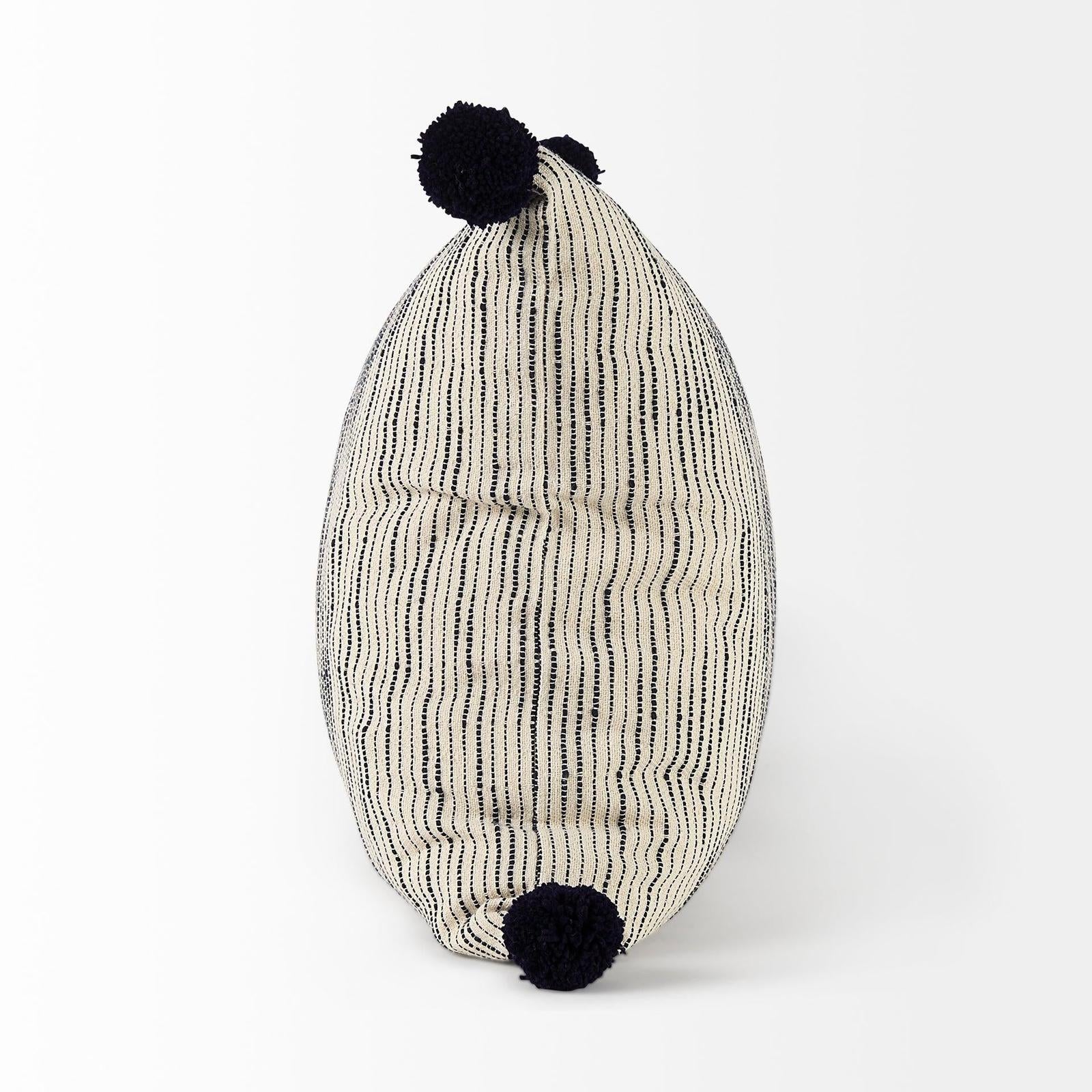 Mercana Krystal Pom Pom Decorative Pillow Cover Clearance
