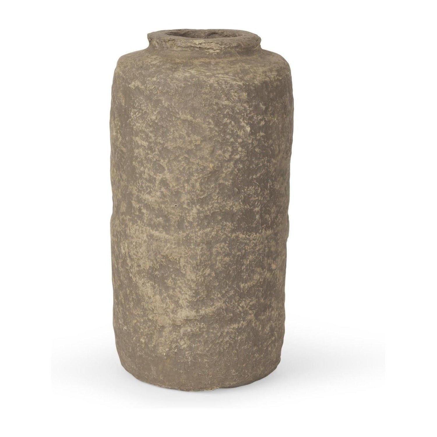 Mercana Bala Gray Paper Mache Vase