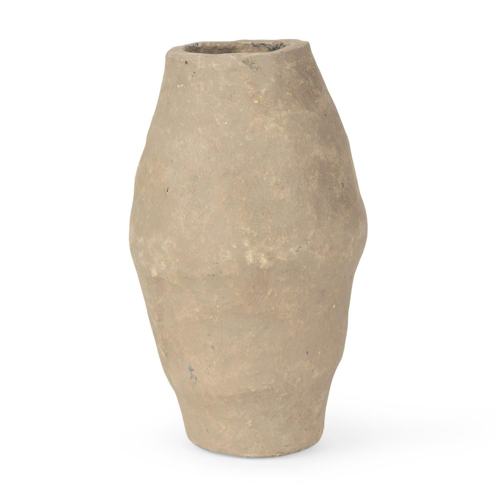 Mercana Rundal Paper Mache Vase