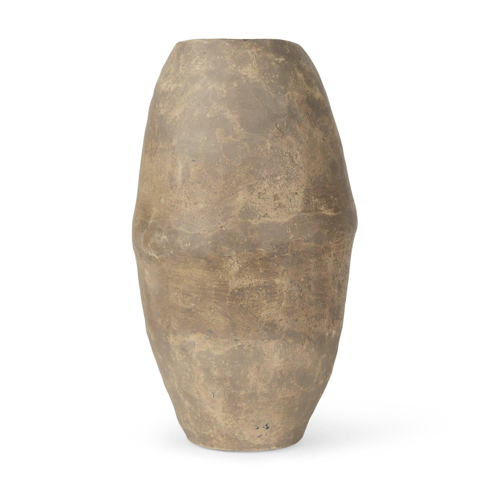 Mercana Rundal Paper Mache Vase